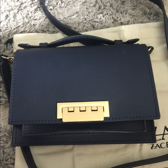 Zac Posen Crossbody mini accordian bag - Picture 2 of 6